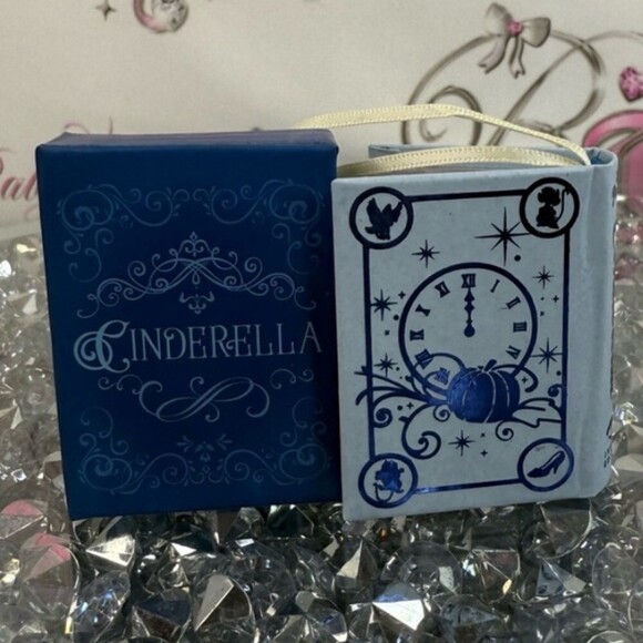 Disney Other - Disney mini Princesses Cinderella Collectible Light Dark Blue Mini Books cute